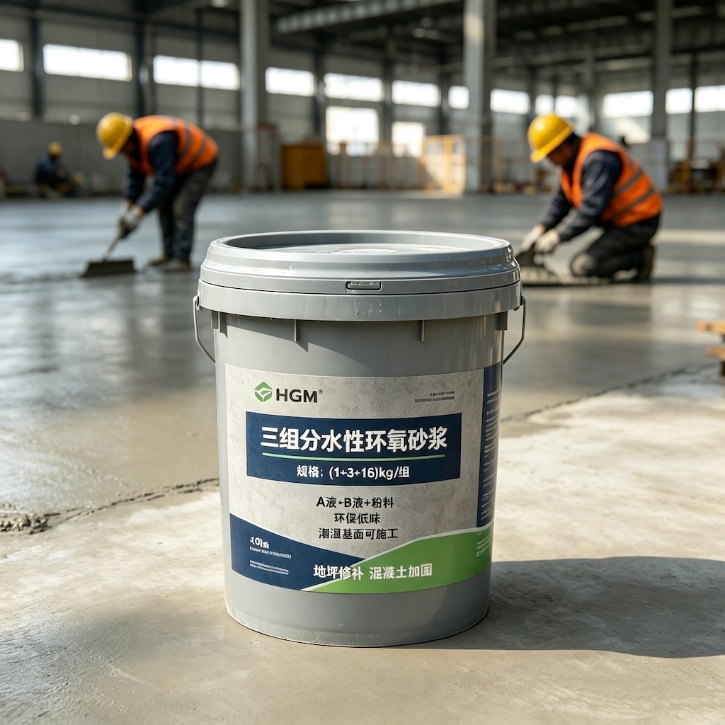 兴城三组份水性环氧砂浆